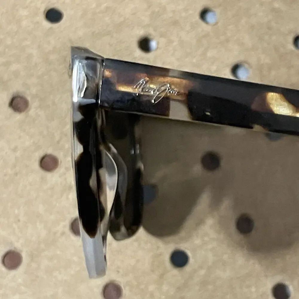 Maui Jim Alulu Sunglasses Cat Eye Tokyo Tortoise Polarized Grey 56 - 19 - 145